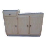 Asymmetrical Parisian sideboard