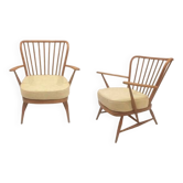 Pair of Ercol armchairs from the 60s