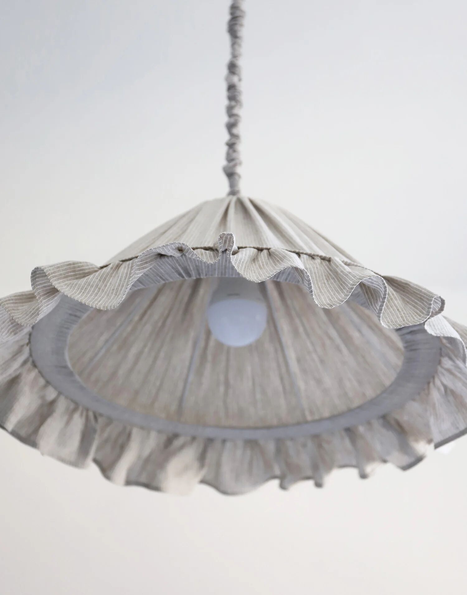 Suspension EMILIA — Fine Stripes Olive