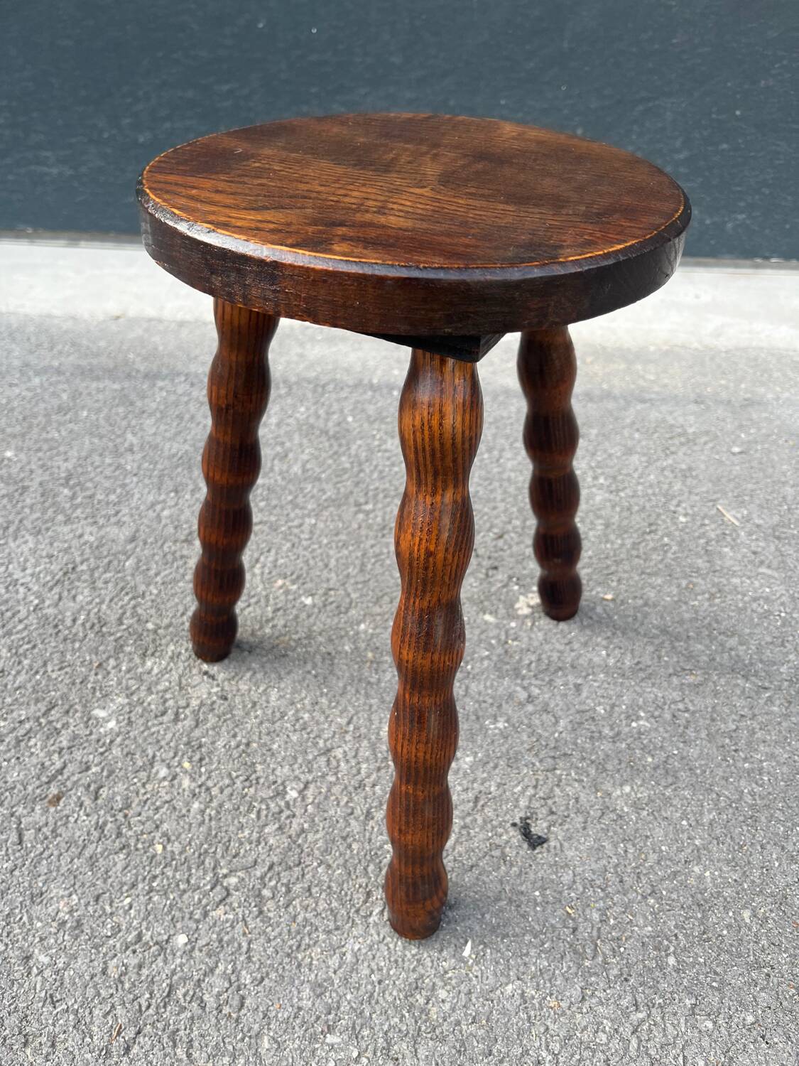 Wooden tripod stool or harness