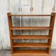 Solid oak bookcase