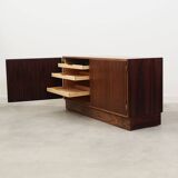 Enfilade palissandre, design danois, années 60, designer : Carlo Jensen, production : Hundevad