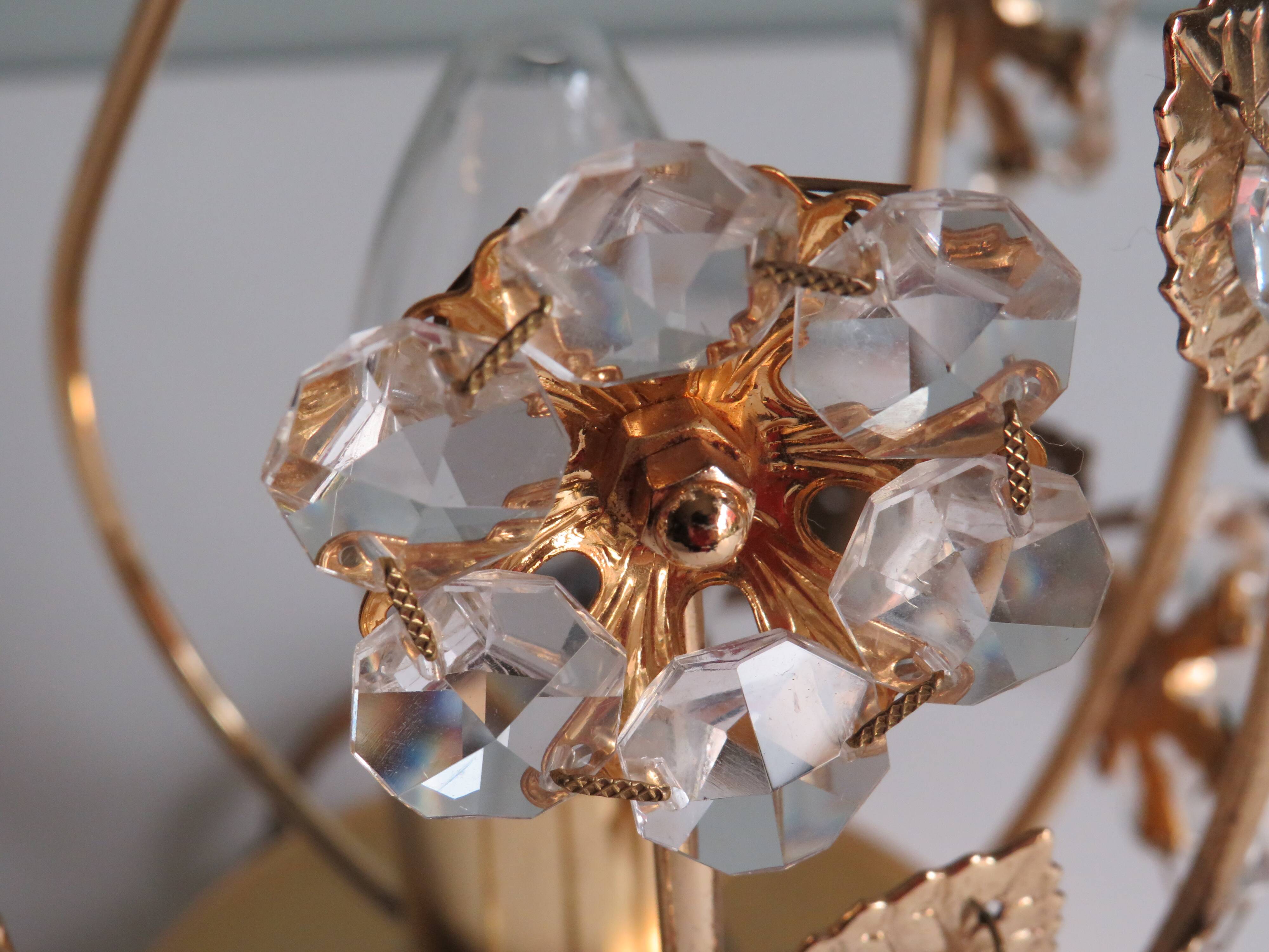 Pose lamp, Hollywood Regency 1970, Massive Belgium