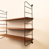 Wall shelf string