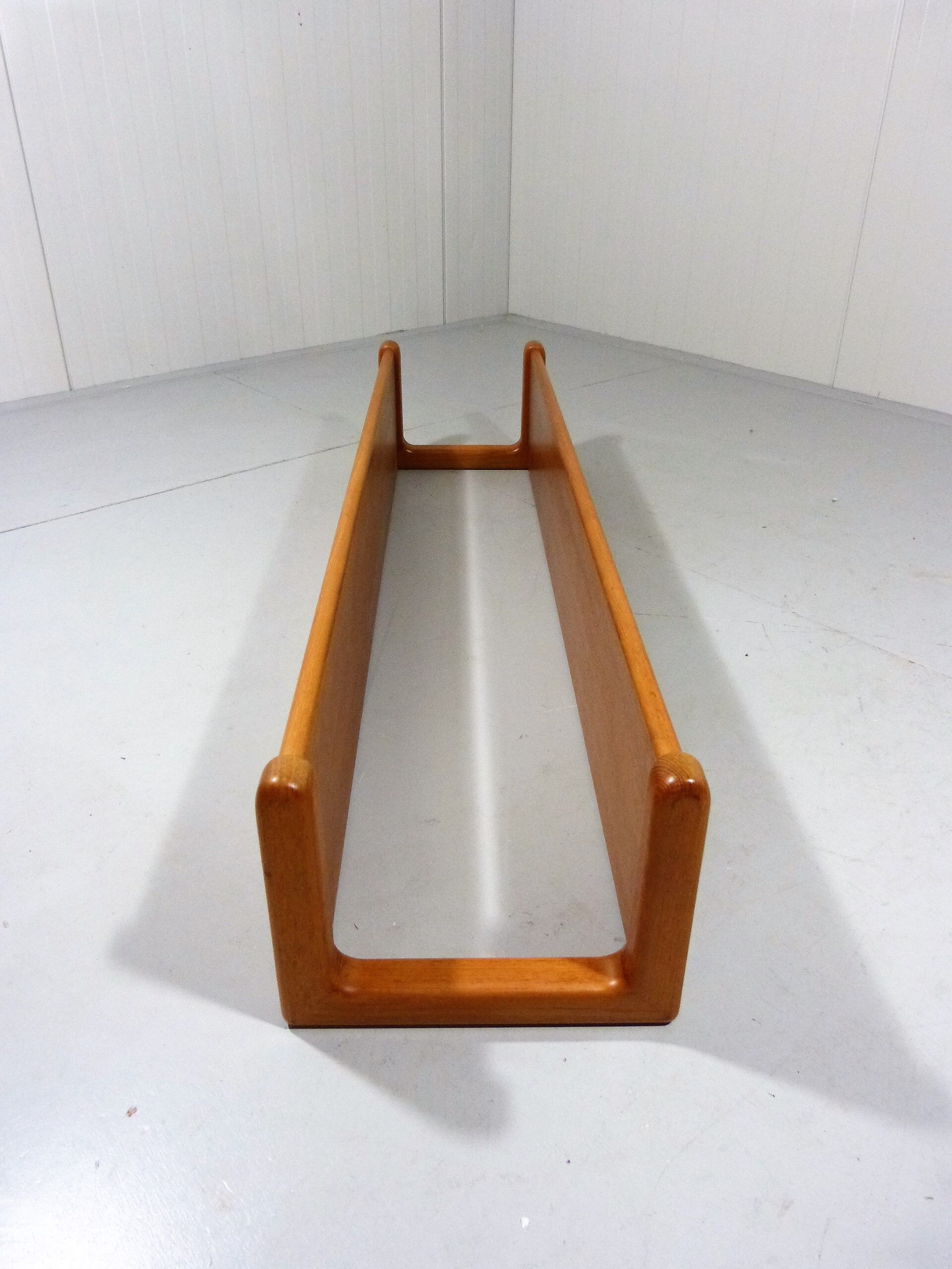 Teak Wall Bookshelf by Dyrlund Denmark, 1960's