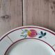 Set of 7 vintage dessert plates in Gien earthenware, model Jacqueline.