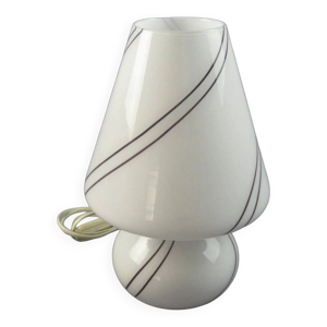 Lampe de Table Verre - rayures