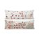 Set of 2 embroidered decorative cushion covers 45x135 cm