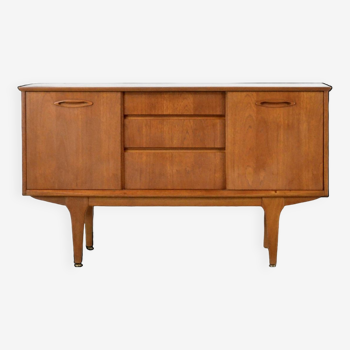 Midcentury Jentique Danish Style Petite Teak Sideboard Vintage Modern Scandinavian Style