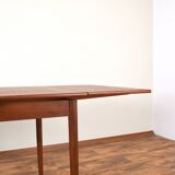 Mid-Century Danish Teak Extendable Dining Table, 1960s.