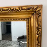 Old beveled mirror 159x99cm