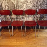 Set of 4 vintage pagwood chairs