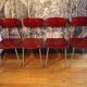 4 chaises vintage en pagwood