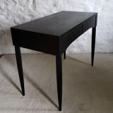Black art-deco desk