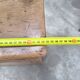 Buffet vaisselier en pin 1900