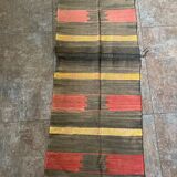 Long Moroccan Berber rug in sabra (vegetable silk) that can be divided
