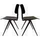 Lot de 4 chaises d’école vintage Galvanitas S16 Pays-Bas