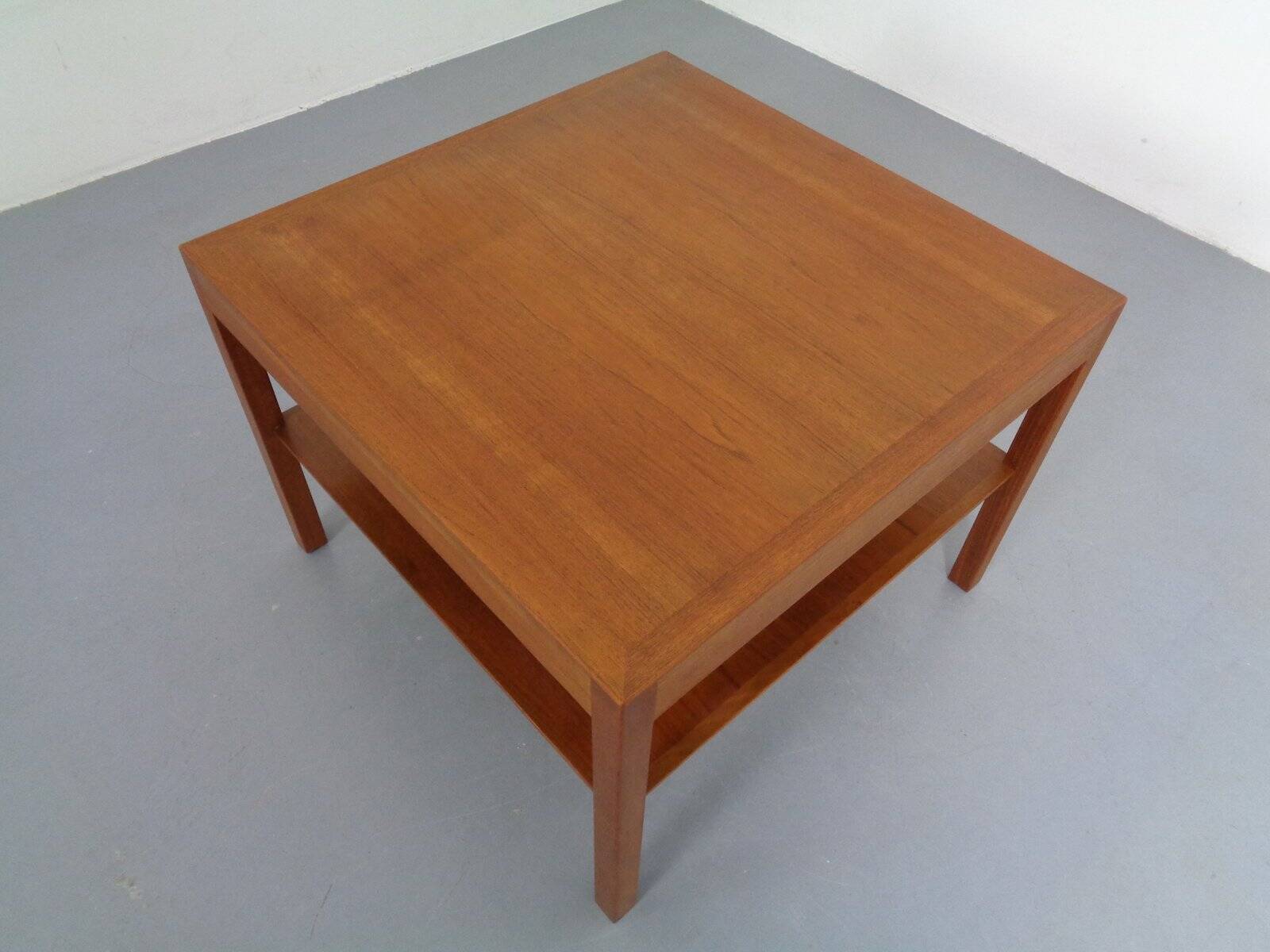 Teak Coffee Table by Hans J. Wegner for Andreas Tuck, 1950s