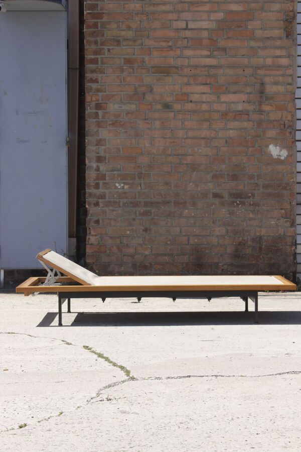 Daybed DW1 par Dieter Waeckerlin pour IdealHeim, Suisse 1957