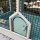 Wooden bird cage