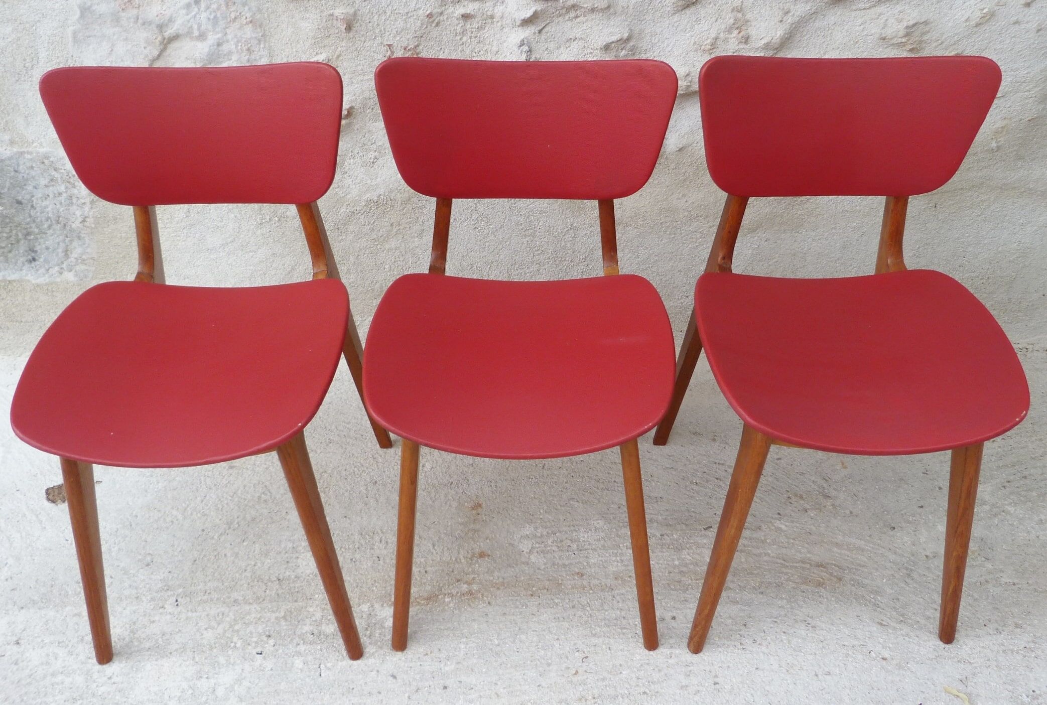 Set of 3 vintage chairs