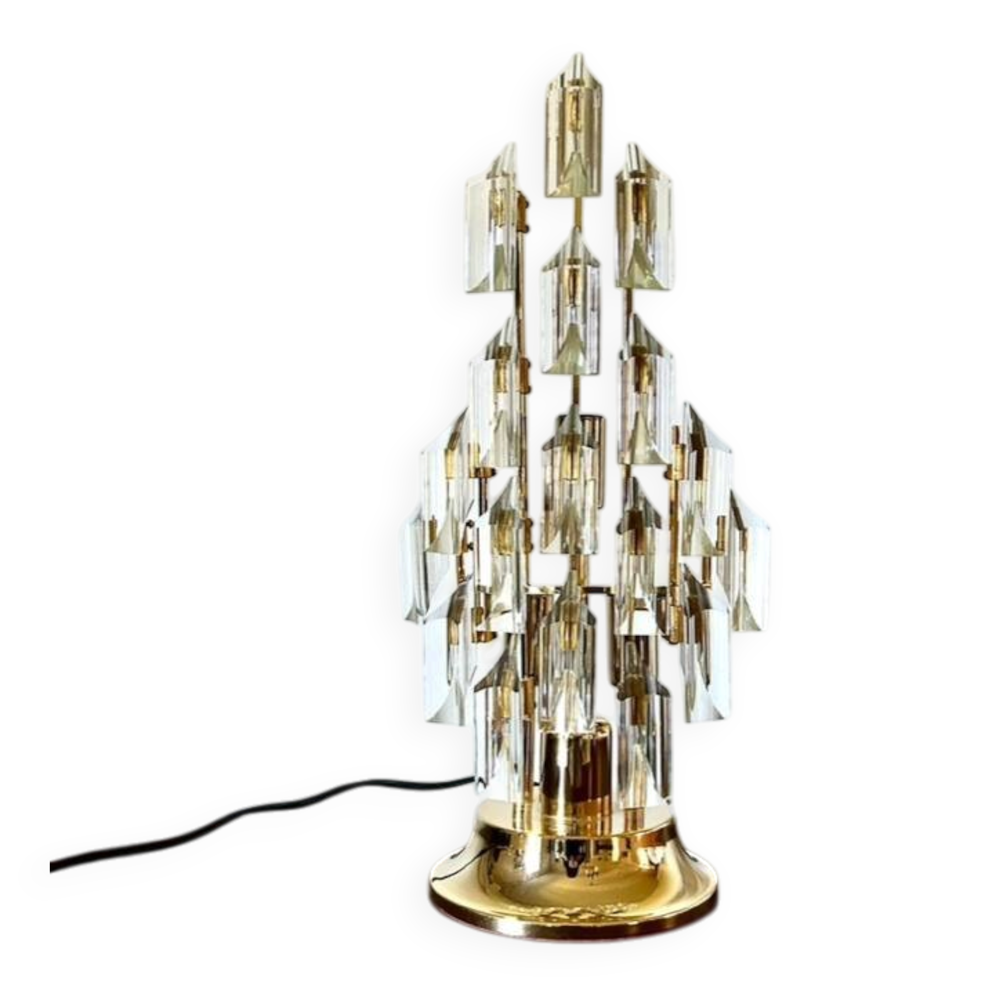 Lampe Oscar Torlasco pour Stilkronen, Murano Italie 1970