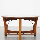 Oval Schuitema coffee table from the Jugendstil/Art Nouveau design series