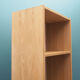 Ash bookcase, Danish design, 1960s, manufactured by Ansager Møbler