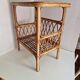 Vintage Rattan Side Table