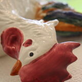 Faience rooster