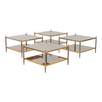 Pair of neoclassical side tables.