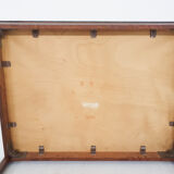Table basse moderne scandinave de rectangle de bois de rose, années 60