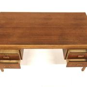 Bureau scandinave en teck et en chêne, Suède, 1960