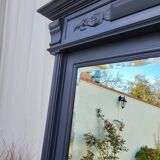 Antique beveled mirror