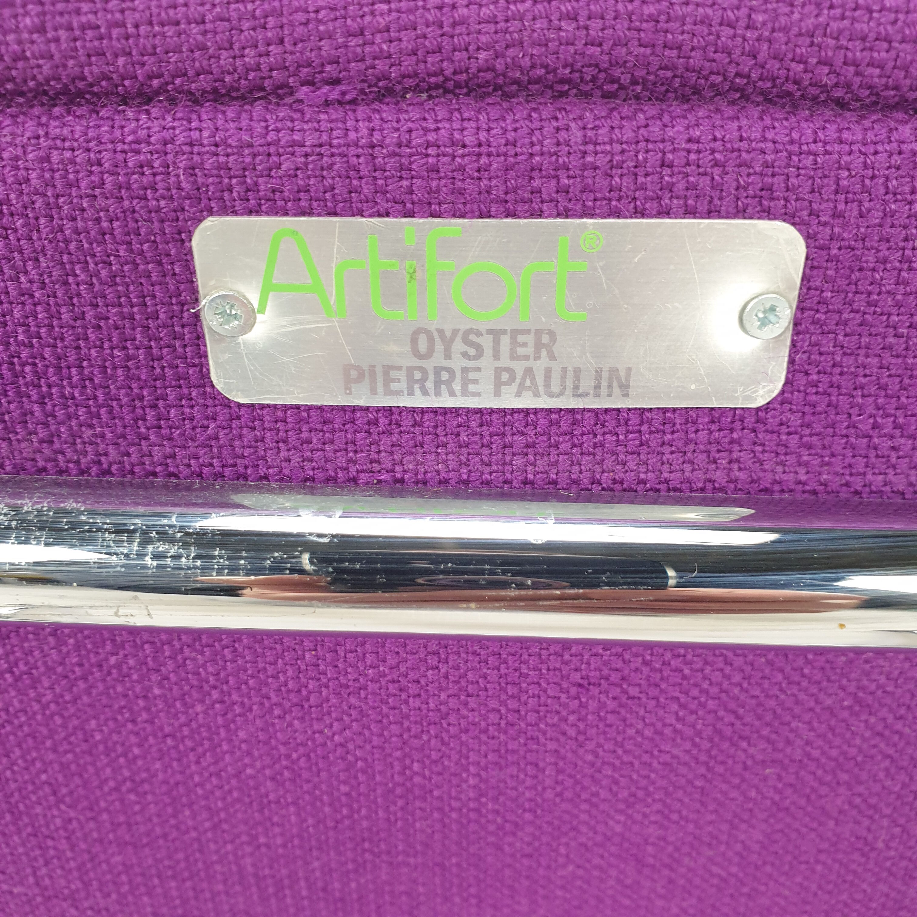 Oyster Chair and Ottoman by Pierre Paulin for Artifort, 1980s