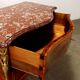Rococo Neapolitan commode in red marble, poplar and bronze, Italy 1700.