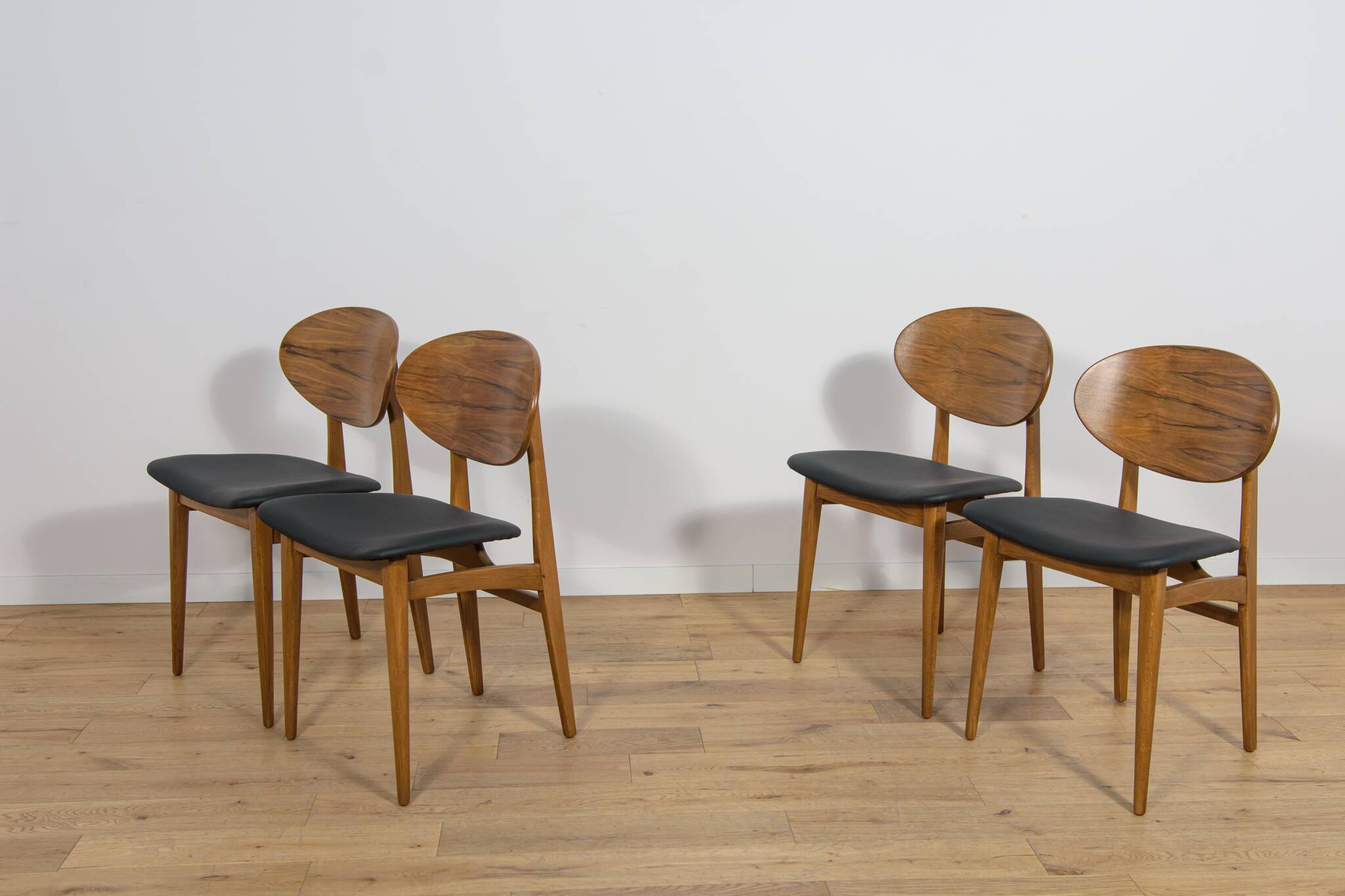Art Deco  Dining Chairs, United Knigdom, 1930s, Set of 4