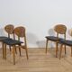 Art Deco  Dining Chairs, United Knigdom, 1930s, Set of 4