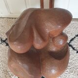 Abstract wooden sculpture