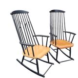 Pair of vintage rocking chairs from the 70s
