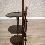 Late 20th Century Oak Flower Stand, 1950s