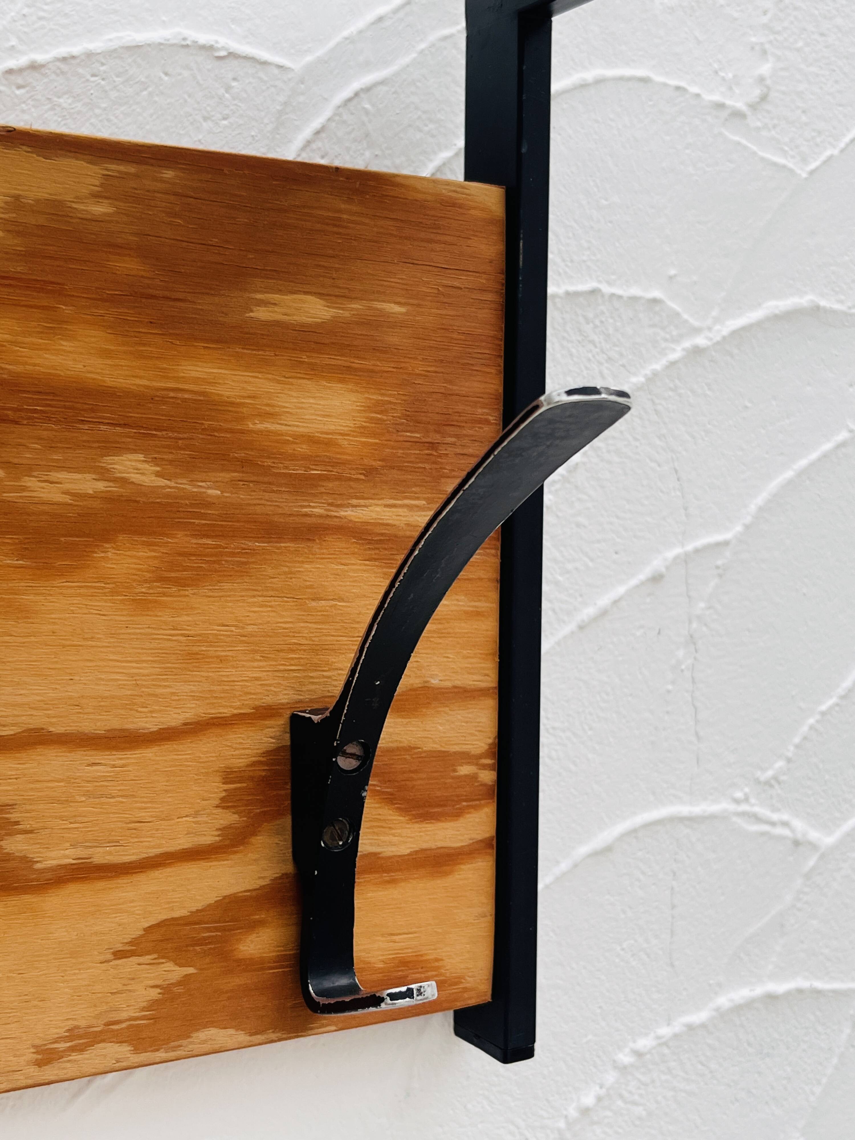 Vintage coat and hat rack