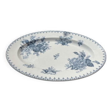 Presentation dish Sarreguemines (Flora)