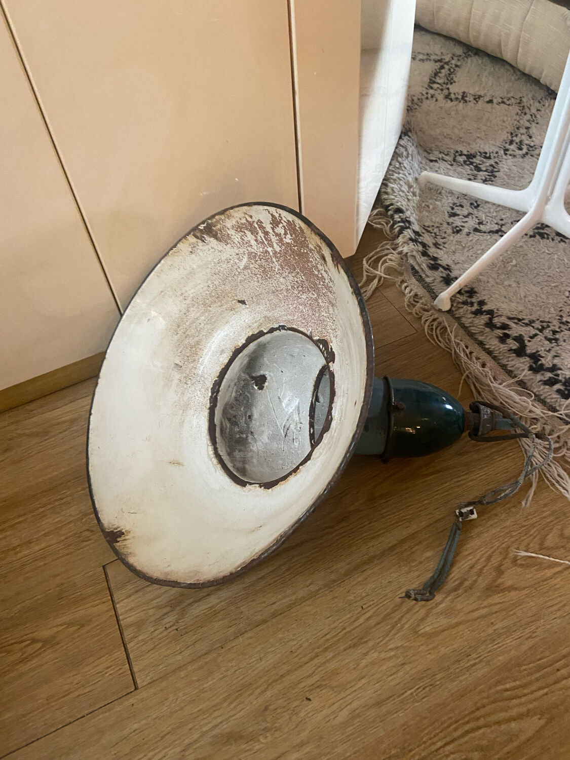 Vintage SNCF wall hanging