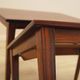 Set of three rosewood coffee tables, Danish design, 1960s, made in Denmark