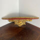 Console murale de style baroque en bois doré