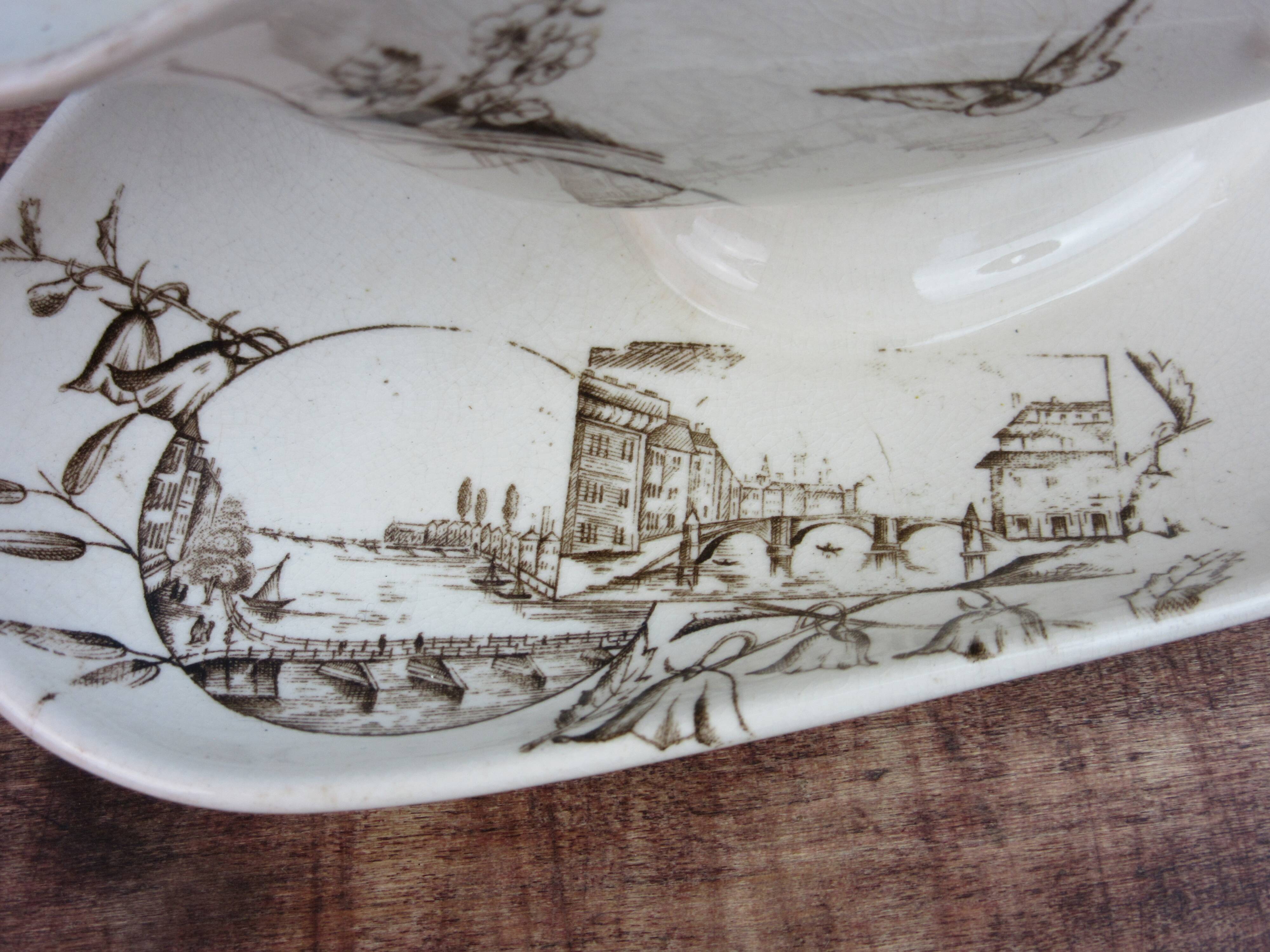 Saucière terre de fer, city landscapes