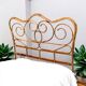 Bamboo and rattan headboard 160cm vintage 1960