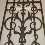 Cast iron door grille