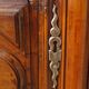 Antique Louis XIII wardrobe in solid walnut